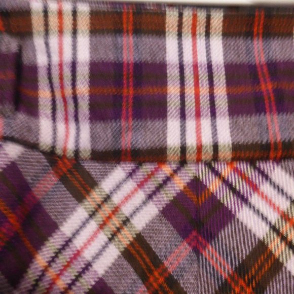 ESPRIT, plaid lined skirt with belt loops, side zip, size 8, BNWOT - Picture 5 of 16